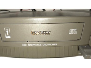 goldstar 3do drive tray badge video games 3d print model - Mito3D