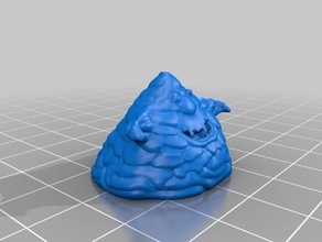 slime guy creatures 28mm dnd dungeons dragons minatures miniature 3d print model - Mito3D