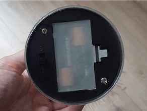 lamp spare part - battery case replacement parts fix light 3d print model - Mito3D