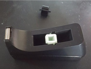 office tape dispenser - spare part replacement parts 3d print model - Mito3D