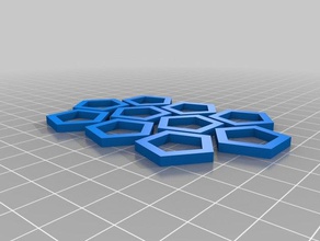 quasicrystal puzzles 3d print model - Mito3D