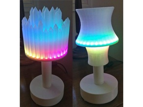 modüler neopixel yüzük lamba ev arduino led ışık aydınlatma mikroişlemci ws2812 ws2812b 3d print model - Mito3D