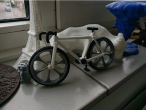 corrida de bicicleta modelo esporte & ao ar livre racebike 3d print model - Mito3D