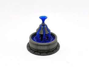 fountain gloomhaven toy & game accessories 28mm multi-color multicolor multimaterial 3d print model - Mito3D