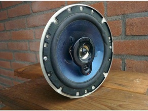 165mm car speaker pod mount boats rv's etc sport & outdoors 3d print model - Mito3D