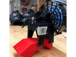 jamie's 3d printed fan cart engineering 3d print model - Mito3D