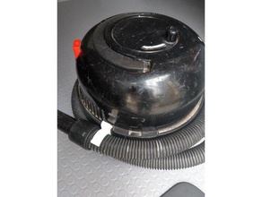 numatic henry vacuum hose clip replacement parts hetty hoover vaccum 3d print model - Mito3D