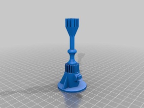 infinity antenna objective 3d printing 3d print model - Mito3D