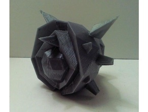 my pokemon ranch cloyster Kreaturen seashell 3d print model - Mito3D