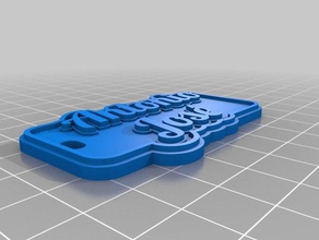 antonio jose keychains customized 3d print model - Mito3D