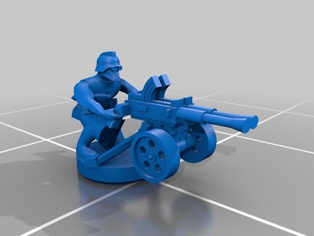 épico dkok armas pesadas jogos 3D print model - Mito3D