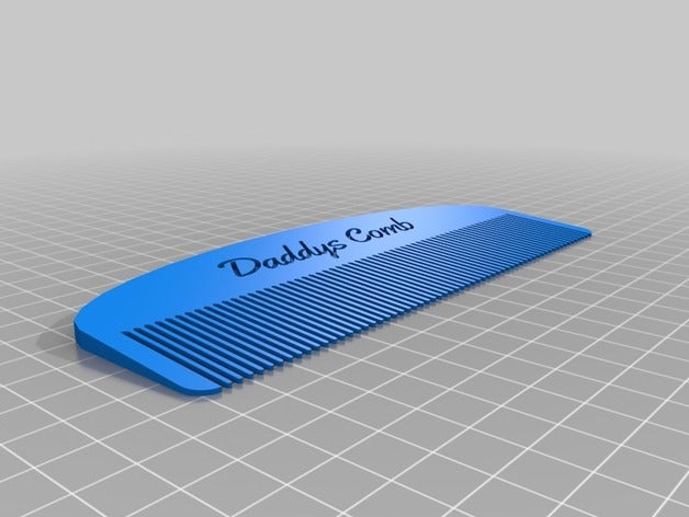 özelleştirilmiş tarağımı banyo 3D print model - Mito3D