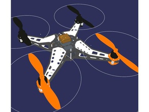420 quadcopter frame r c véhicules drone les drones quadricoptère 3d print model - Mito3D