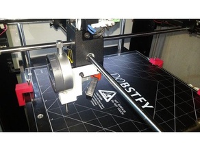 dial indicator bracket raiseed n2 & prototype clamps 3d printer accessories bed leveling raise3d 3d print model - Mito3D