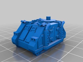 adeptus titanicus 8mm scale whirlwind variants updated toys & games epic30k epic40k epic 40k 3d print model - Mito3D