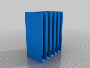 rlc batteria dispenser organizzazione su misura 3d print model - Mito3D