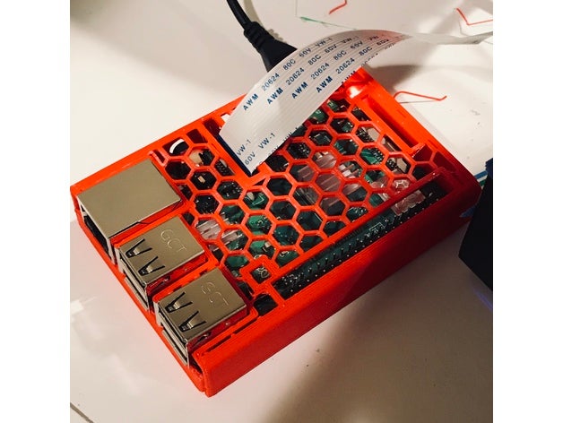 raspberry pi b+ kutu - özelleştirilebilir kol elektronik 3D print model - Mito3D