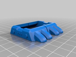 potp grimlock scarpa addon costruzione di giocattoli potenza numeri primi trasformatore trasformatori 3d print model - Mito3D