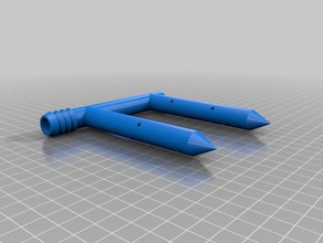 my customized watering spikes diy 3d print model - Mito3D