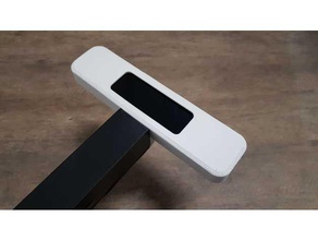 leapmotion square tube mount gadgets 3d print model - Mito3D