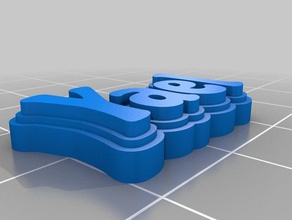yael chicle llaveros personalizado 3d print model - Mito3D