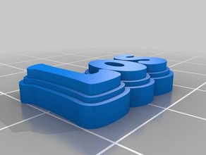 los chicle llaveros personalizado 3d print model - Mito3D