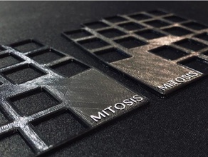 la mitosis teclado del panel superior los gadgets diy mecánico de 3d print model - Mito3D