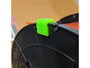 175mm filament clip - xyz jrpla 3d printer accessories da vinci jr holder spool 3d print model - Mito3D