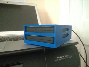 nateck portable disque dur de stockage ordinateur bureau l'organisateur le ssd sdd 3d print model - Mito3D