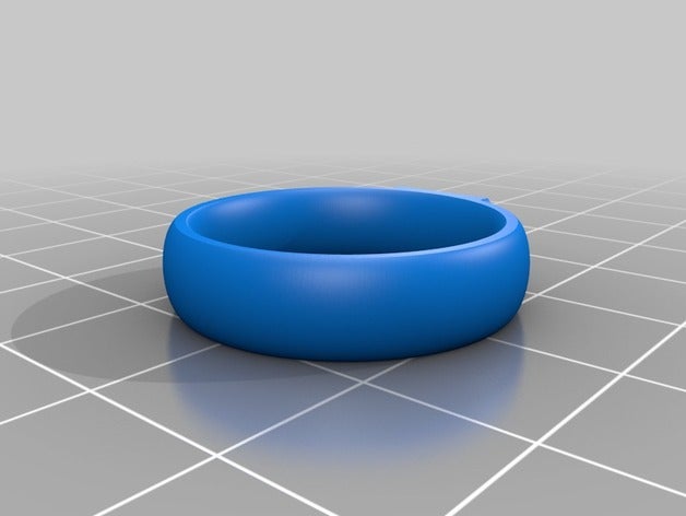 sz 10 basic ring rings customized 3D print model - Mito3D