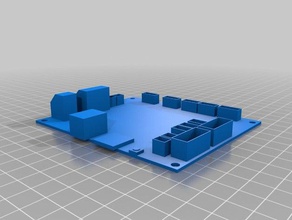 tronxy control board x5s 3d-drucken 3d print model - Mito3D