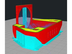 cr-10 mini double x step damper w fan monte edin 3d yazıcı parçaları anti titreşim serin soğutma creality sönümleyici nema nema17 mount 3d print model - Mito3D