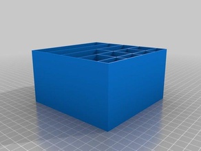 my customized customisable mini storage drawers tool holders & boxes 3d print model - Mito3D