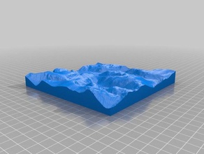 borrowdale lernen fsc Geographie pocket Berge 3d print model - Mito3D