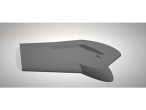 middle without fpv r c vehicles flying wing 3d print model - Mito3D