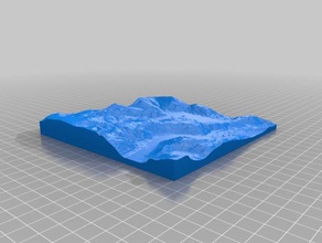 grasmere easedale lernen fsc Geographie pocket Berge 3d print model - Mito3D