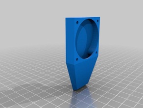 duto do ventilador Impressora 3d de peças ctc 3d print model - Mito3D