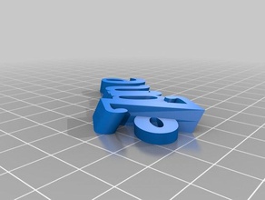 zane organização personalizado 3d print model - Mito3D