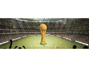 world cup keychain sport & outdoors football rusia2018 worldcup 3d print model - Mito3D