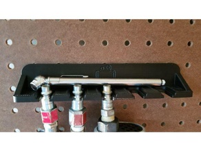 pegboard air tool rack diy air air tool rack pegboard peg board tool