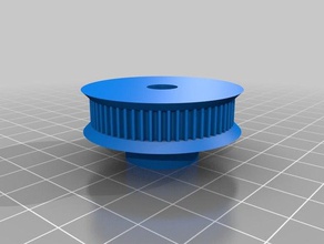 final 60 tooth pulley 3d printer parts customized 3d print model - Mito3D