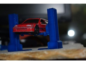 hidrolik asansör v2 oyuncak & oyun aksesuarları civic diorama ee9 honda hotwheels hwcity ölçek küçük dur tomica atölye 3d print model - Mito3D