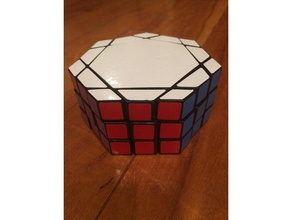 heptagonal prism twisty puzzle puzzles rubik rubik's rubiks cube 3d print model - Mito3D