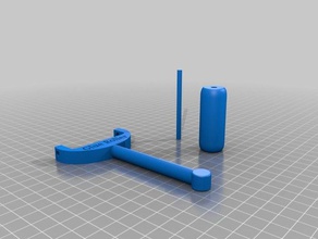 glue rolling pin 3d printer accessories 3d print model - Mito3D