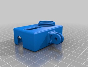 yicam4k 4k+ case camera bumper xiaomi yi yicam yicamera 3d print model - Mito3D