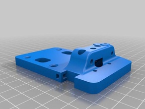 anet a2 directa de montaje la unidad La impresión en 3d accionamiento directo del extrusor 3d print model - Mito3D