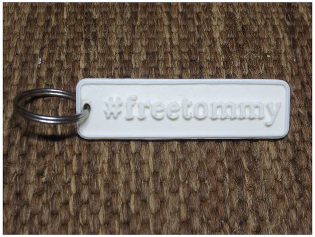 keychain freetommy 3d printing 3d-printing petition unfair 3D print model - Mito3D