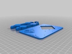 mearm improved base rails robotics weareavanade 3d print model - Mito3D