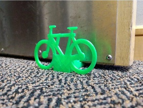 bicycle door stop household supplies bike doorstop 3d print model - Mito3D