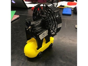 3d-gedruckte fancart engineering 3d print model - Mito3D